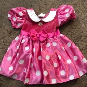 Minnie Mouse pink costume, 4T